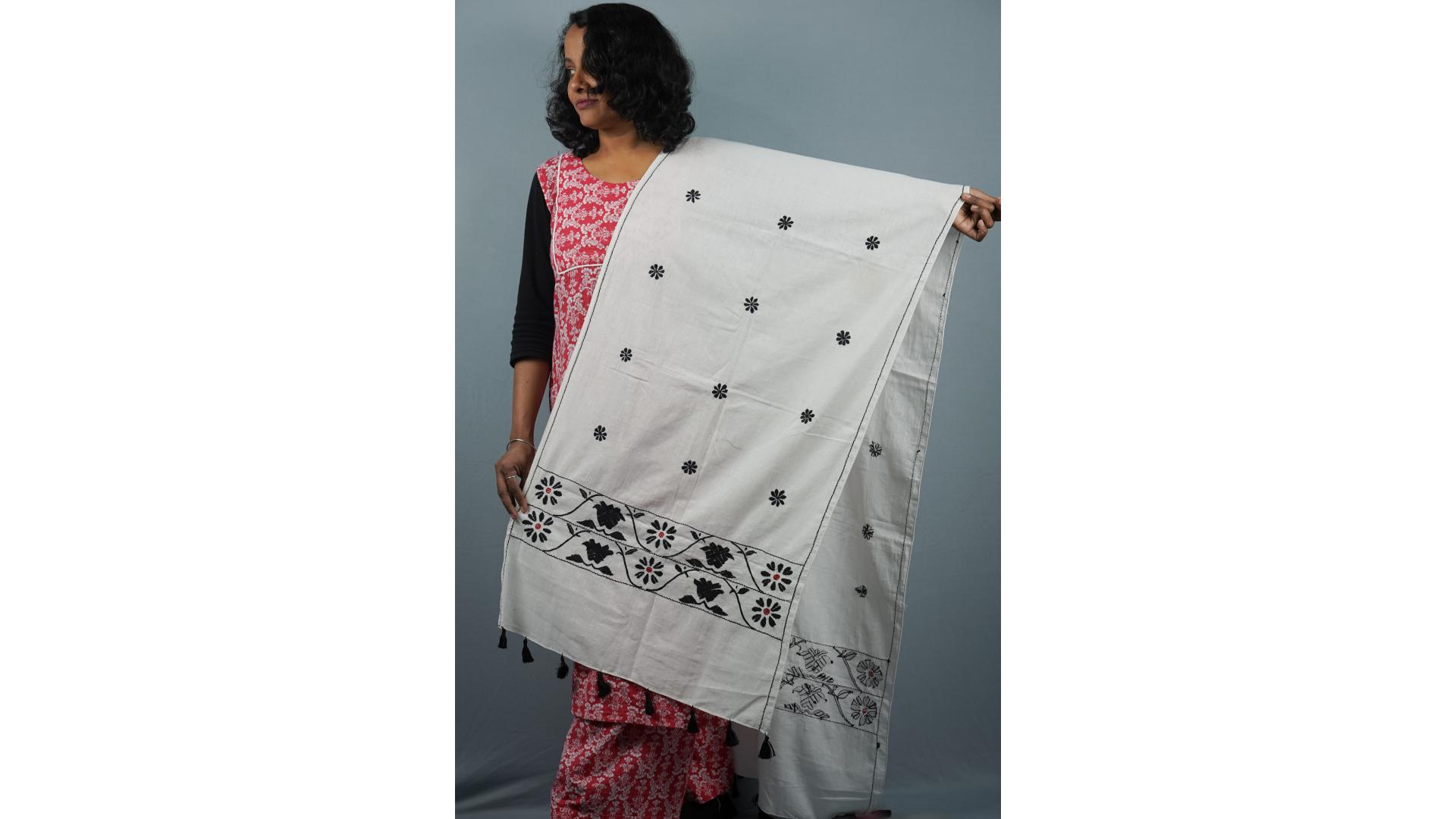 Handloom Cotton Dupatta