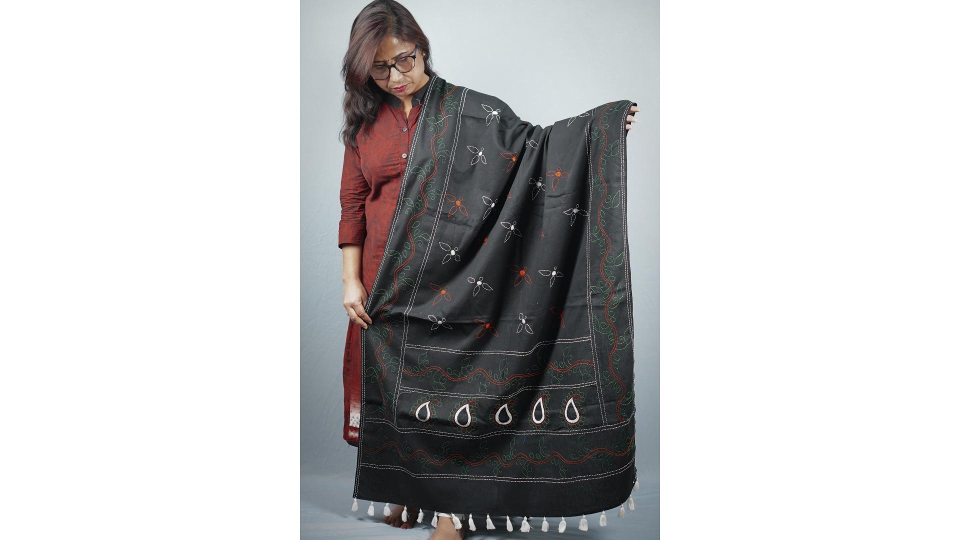 Handloom Cotton Dupatta